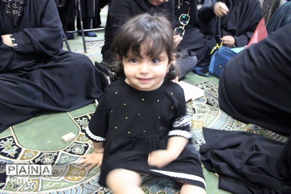 مراسم شیرخوارگان حسینی در منطقه پردیس