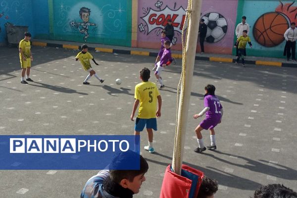 مسابقات ورزشی بین مدارس جام اقتدار ایران در دبیرستان برادران شهید قاسمی بهارستان ۲