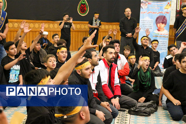 سوگواره «احلی من العسل» با حضور دانش‌آموزان نوجوان عاشورایی در اردبیل