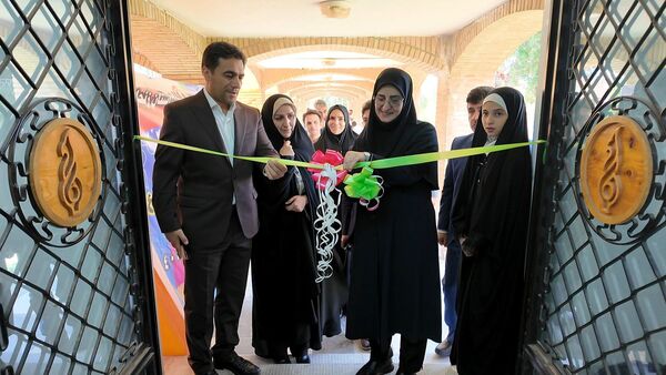 افتتاح نمایشگاه آثار برتر طرح جابربن حیان در استان زنجان
