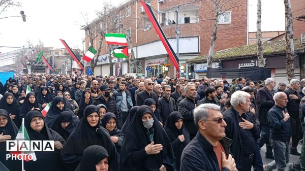 تشییع مسافر بهشتی «امیرعلی نیکنام‌راد» در گرگان