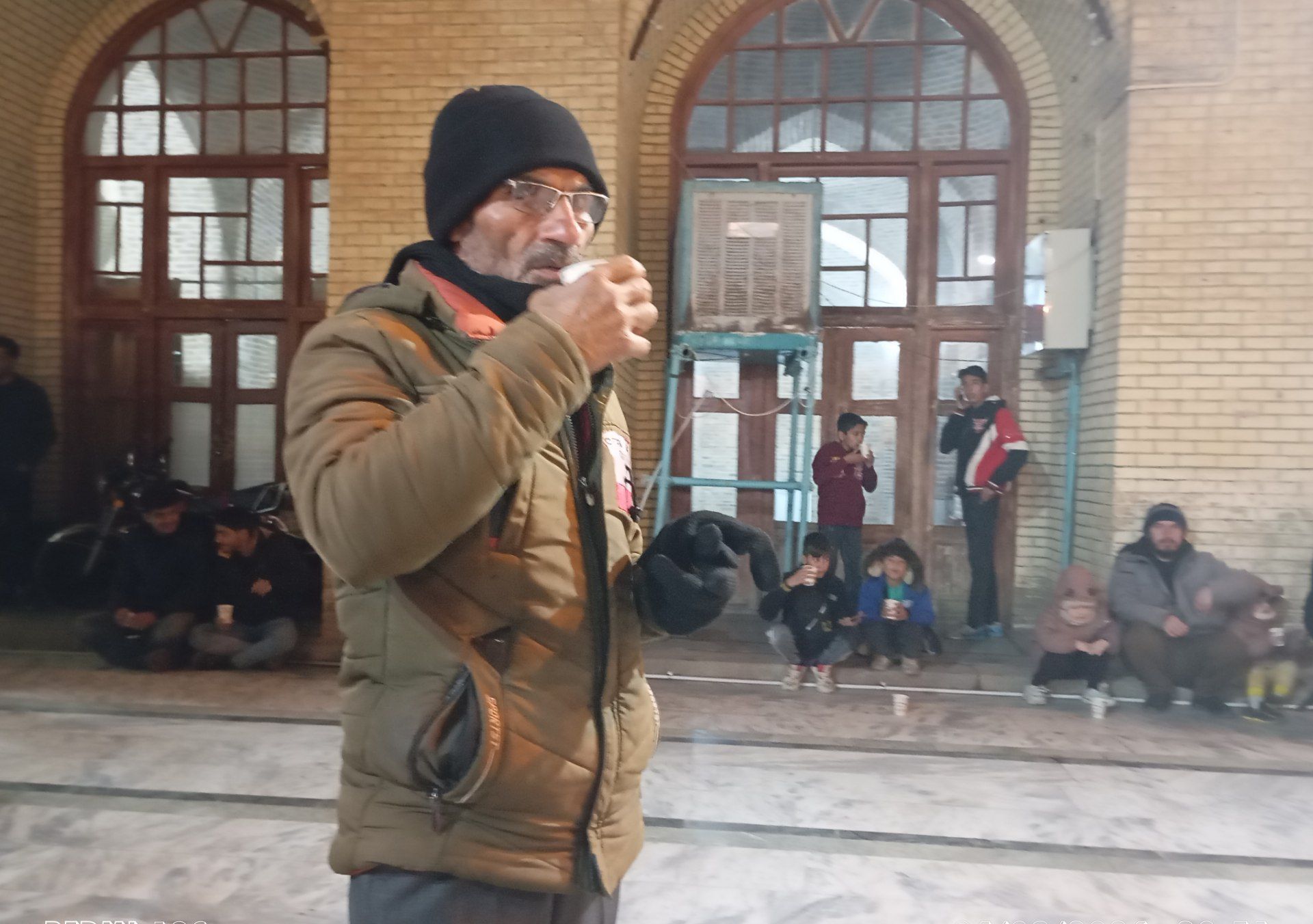 موکب چایخانه در حسینیه امام خمینی(ره) نیشابور