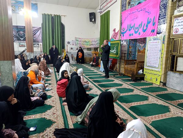 اعتکاف دانش‌آموزی در شهرستان سملقان 