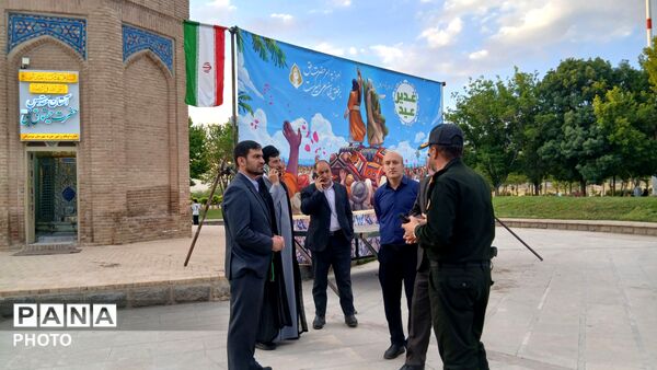 مواکب عید غدیر خم در تویسرکان