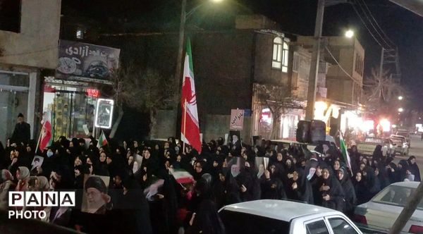 قافله عزاداری شهادت مولا امیرالمؤمنین در شهر بن 