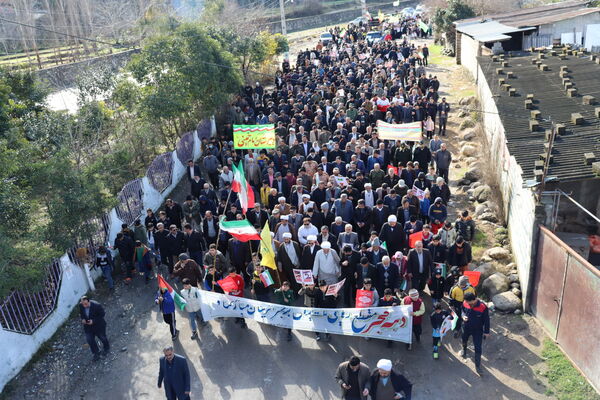راهپیمایی ۲۲ بهمن بخش بندپی شرقی