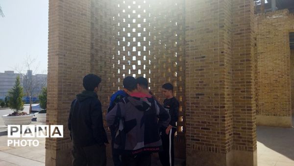 گذری بر اردوی زیارتی حرم مطهر رضوی دبیرستان شاهد ابوذر غفاری نیشابور 