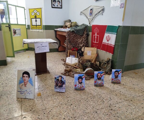 آماده سازی مدرسه انقلاب دبیرستان میثاق