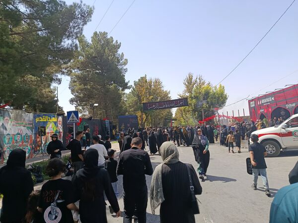 مراسم جاماندگان اربعین در شهرستان نیشابور همراه با برنامه های متنوع برگزار شد 
