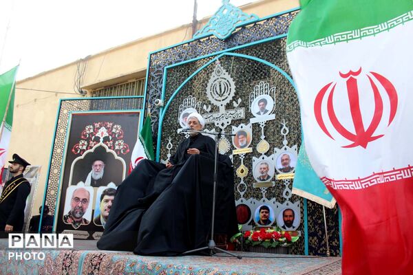 مراسم سالگرد شهیدان شاکری، پرتویان و سلگی در مسجد جمکران
