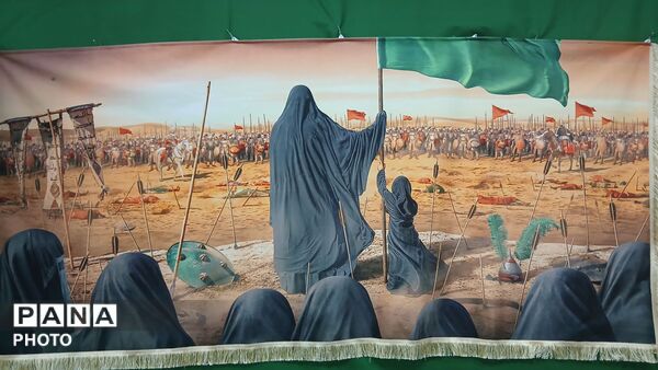 سرتشنیز در سوگِ دردانه حسین (ع)