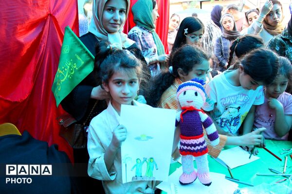 عید غدیرخم در پیاده‌راه بوعلی 