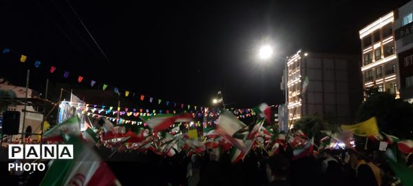  شبی آکنده از عطر رضوی در حسینیه فضل نیشابور