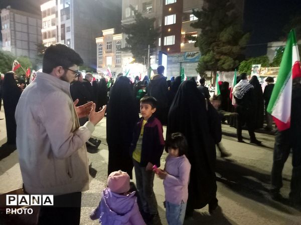 حسینیه امام خامنه ای میزبان سنگربانان نیشابوری 
