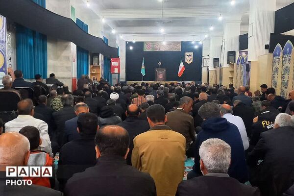 انزجار از تروریسم صهیونیستی ـ آمریکایی و تجدید عهد با راه رهبر شهید در نماز جمعه صباشهر