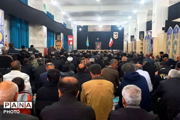 انزجار از تروریسم صهیونیستی ـ آمریکایی و تجدید عهد با راه رهبر شهید در نماز جمعه صباشهر