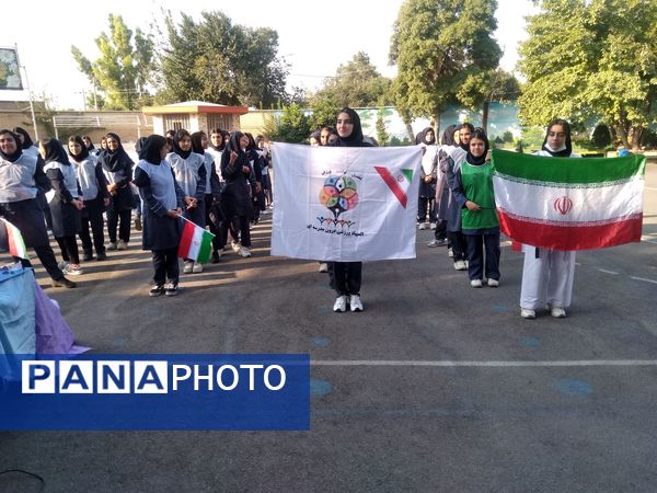 المپیاد ورزشی درون مدرسه‌ای دبیرستان دخترانه عرفان ناحیه سه شیراز