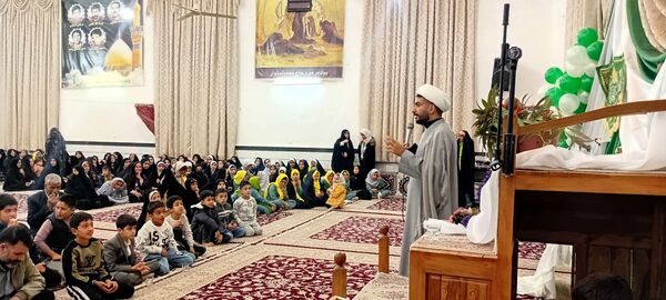 جشن میلاد حضرت فاطمه س در روستای نقاب شهرستان خلیل آباد