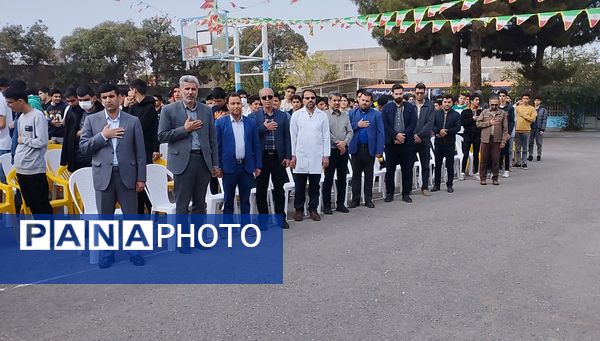 زنگ المپیاد ورزشی درون مدرسه‌ای شاهد ابوذر