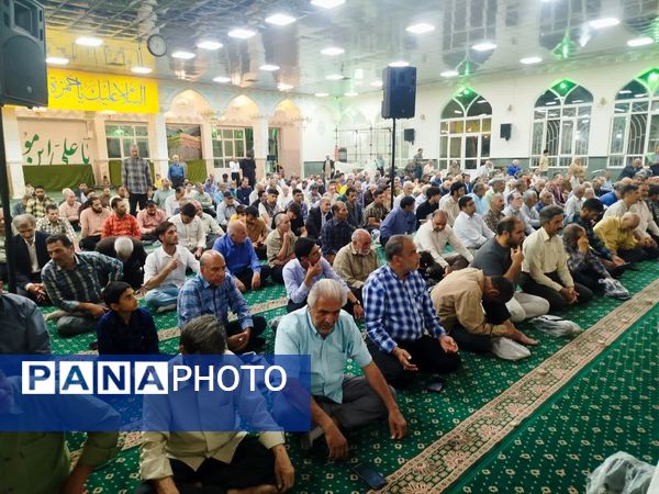 مراسم توسل و استغاثه به امام عصر (عجل) در کاشمر