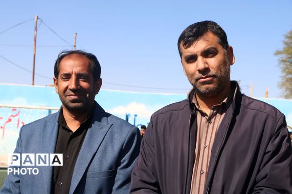 افتتاح زمین چمن دبیرستان شهید علی نکویی شهرستان فهرج