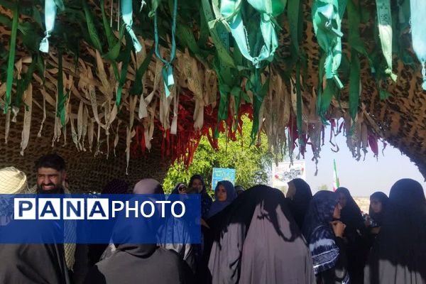 کاروان دل‌ها؛ سفر دانش‌آموزان دختر به دیار ایثار