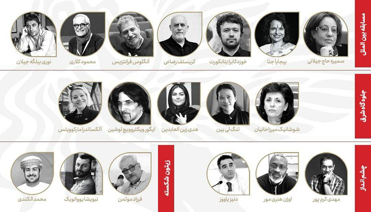 آشنایی با داوران بخش‌های مختلف جشنواره جهانی فیلم فجر
