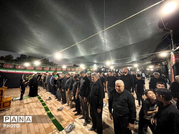 حضور امام جمعه کاشمر در محفل روضه خانگی