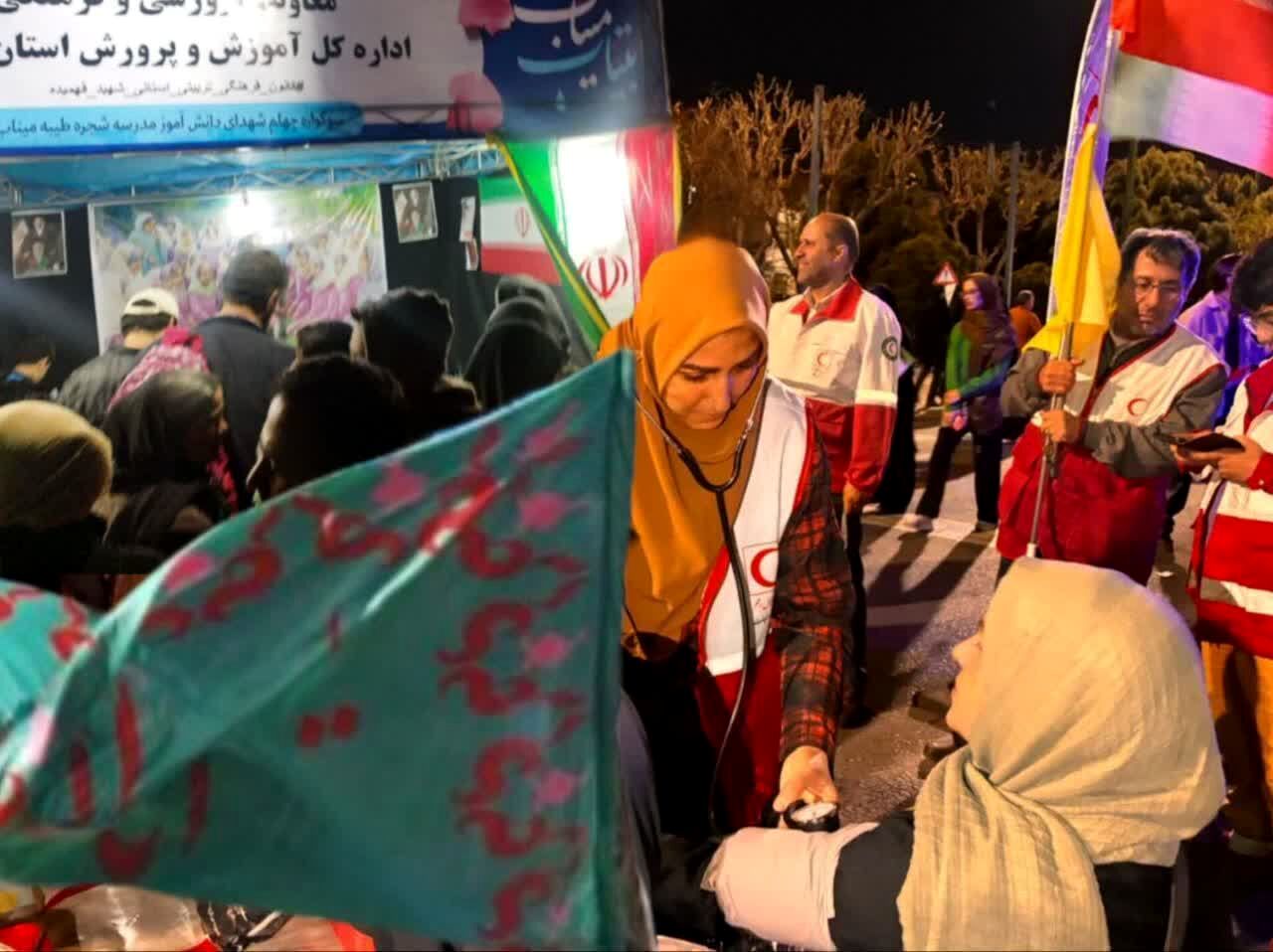 امدادگری کاری دلی همراه با عشق است