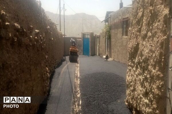 آسفالت کوچه‌های فرعی خیابان‌های شهر بار