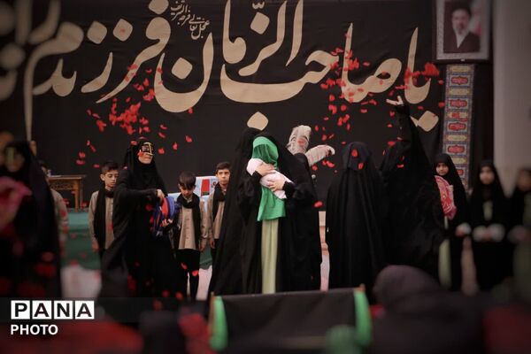 موجِ ارادت مادران گرگانی به کوچک‌ترین سرباز کربلا