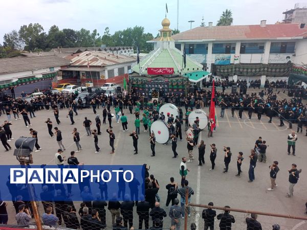 عزاداری تاسوعای حسینی در آمل 