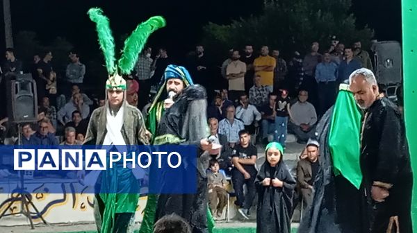اجرای تعزیه شهادت حضرت علی اکبر(ع)