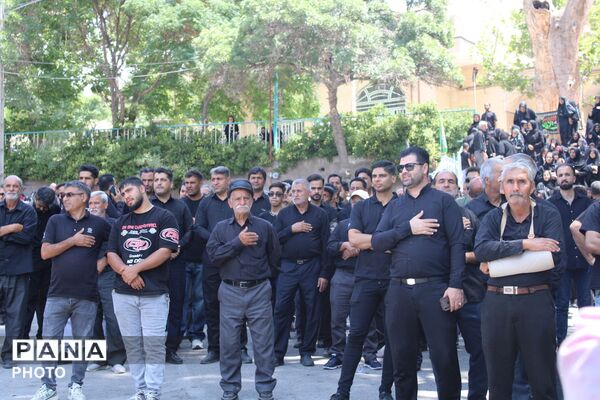 مراسم سوگواری عاشورا در فرخک، غار، بشرآباد و دربهشت با آداب سنتی