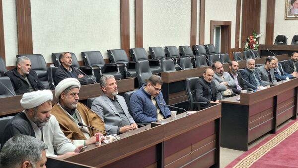 دیدار فرماندار تربت حیدریه با ذاکران عشق و اهل بیت
