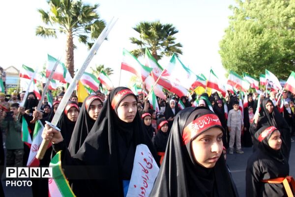 رزمایش امام رضایی های یزد
