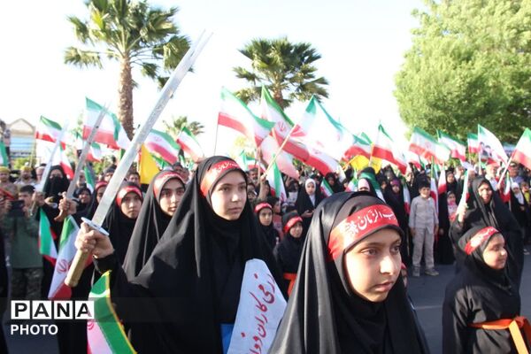 رزمایش امام رضایی های یزد