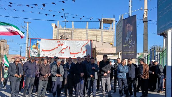 برگزاری مراسم راهپیمایی قدس در روستاهای صرم و جعفرآباد قم