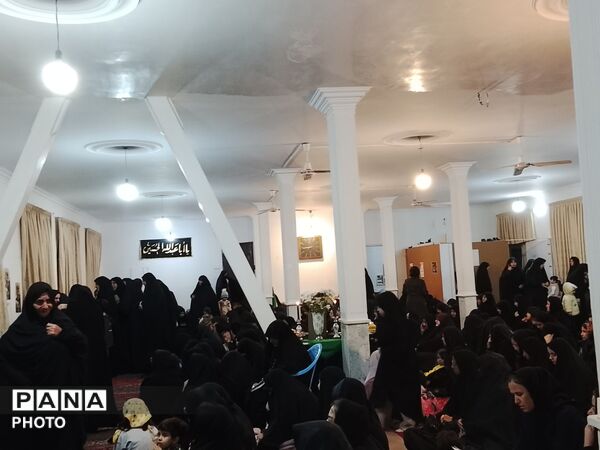 مراسم هفتم شهید یاسر زروندی در مسجد امام حسین (ع) 