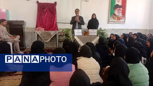 افتتاحیه جشنواره خوارزمی در دبیرستان فیاض شهرستان کاشمر