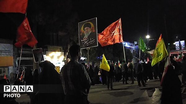 حماسه سازی مردم برای صد و بیست و چهار شب در مسجد جامع شهرستان نیشابور