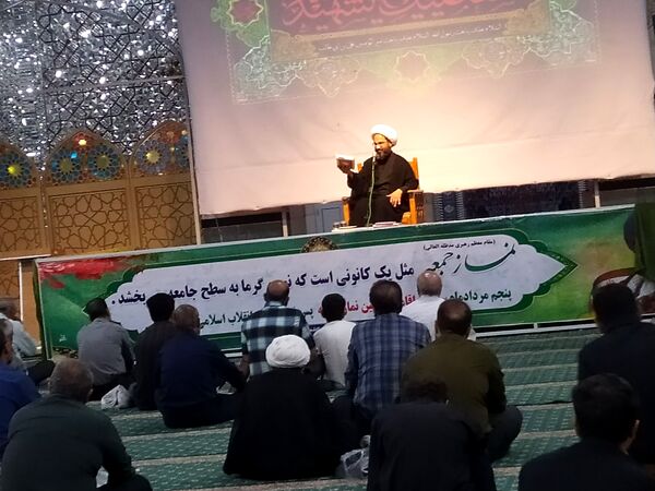  سوگواری شام غریبان حضرت رقیه (س) در امامزاده سید حمزه کاشمر