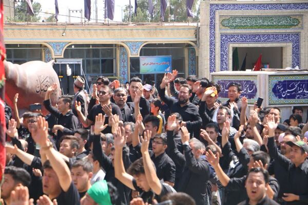  مراسم عزاداری ظهر عاشورا در صفادشت