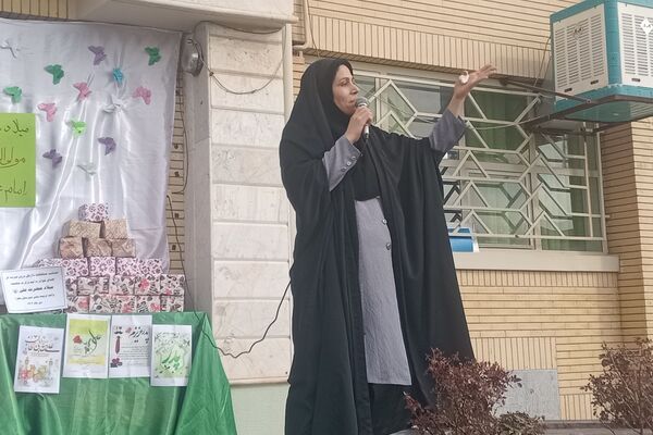 جشن ولادت امام علی (ع) و روز پدر در دبیرستان دخترانه مهر نیشابور 