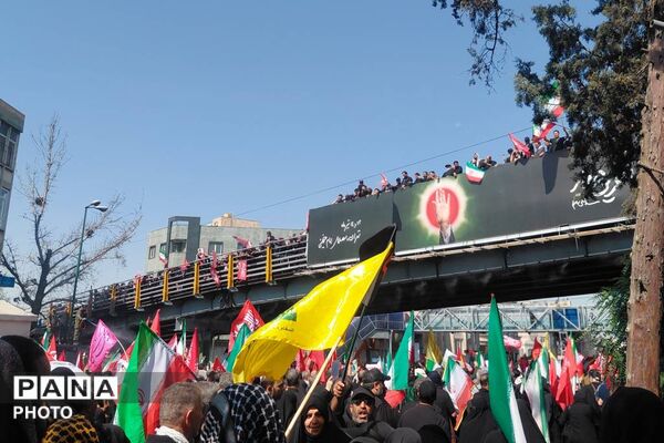 شکوه وداع در تهران؛ تجلی عهد وفاداری