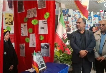 برپایی نمایشگاه «مدرسه انقلاب» در دبیرستان نمونه شهید صوفی زابل