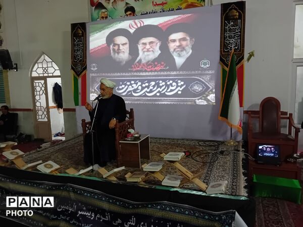 عزاداری احیای بیست و سوم در امامزاده سید محمد کاشمر