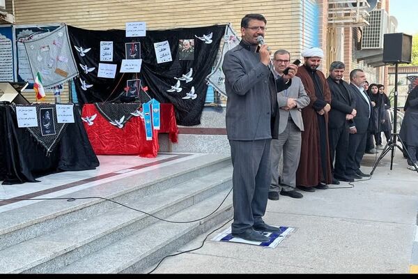 اعلام انزجار فرهنگیان و دانش‌آموزان شادگان از اسرائیل