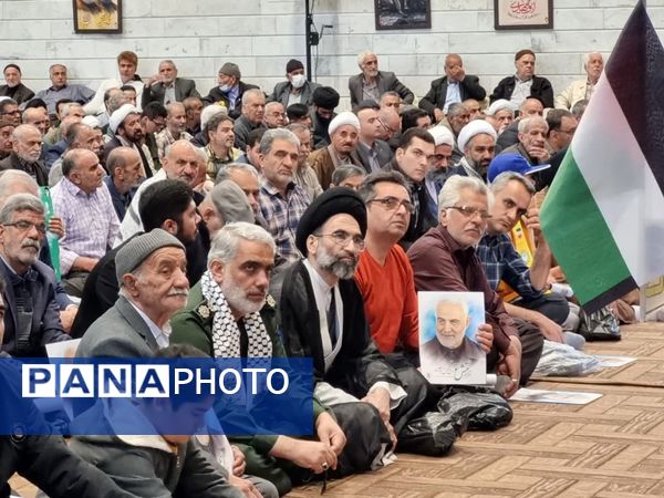 حضور پرشور مردم دارالمؤمنین کاشان در راهپیمایی روز قدس