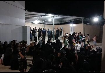 نوای عاشورا در مسجد صاحب الزمان(عج)اولادقباد 